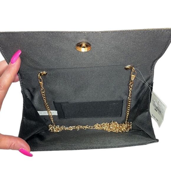 Ashley Stewart Crystal Embellished Clutch - Picture 3 of 8